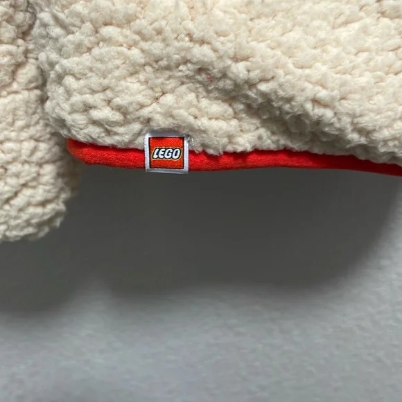 Lego Cream and Red Puffer Jacket - Picture 6 of 11